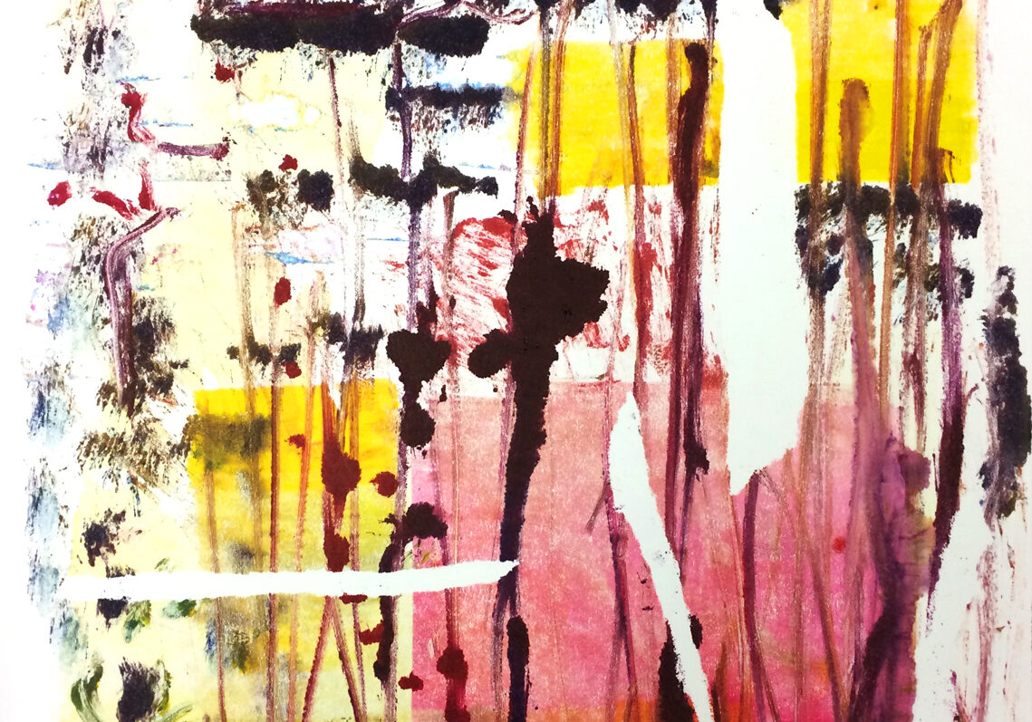 Colour Monoprint 2017 'Ripheads'